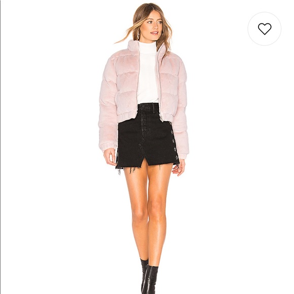 superdown Jackets & Blazers - Adalynn Zip Up Puffer in Blush